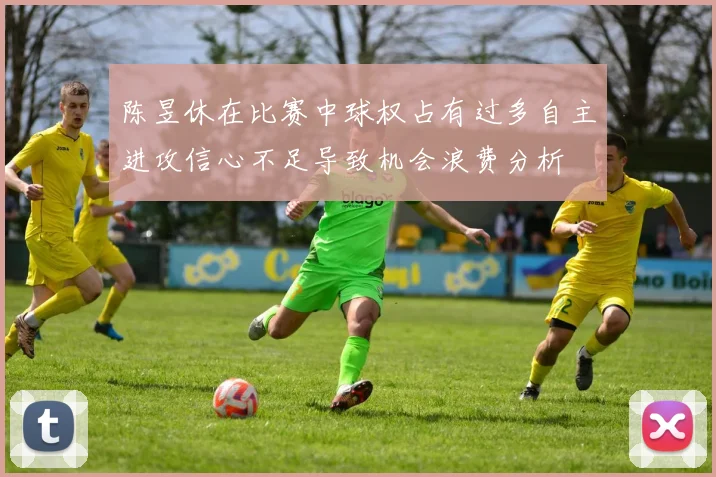 陈昱休在比赛中球权占有过多自主进攻信心不足导致机会浪费分析